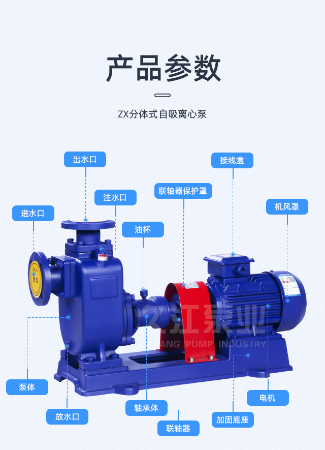 ZX自吸式离心泵,自吸式离心水泵,ZX自吸式离心泵概述- 浙江久江泵业有限公司